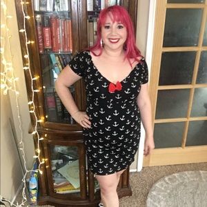 Sourpuss dress sailor knee length